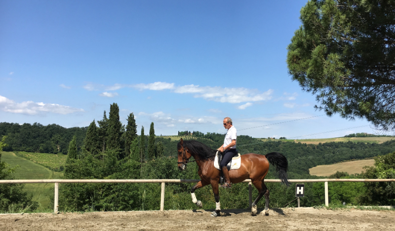 Paardrijden in Toscane