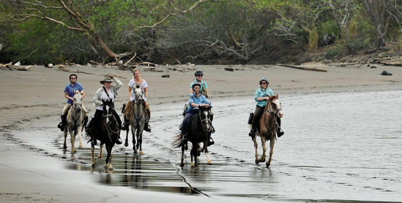 Paardrijden in Costa Rica