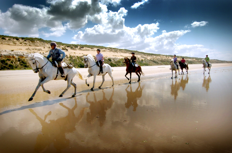 Paardrijden in Spanje