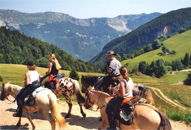 Vakantie te paard in de Jura