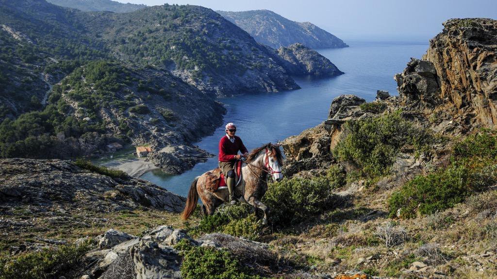 Paardrijden in Spanje