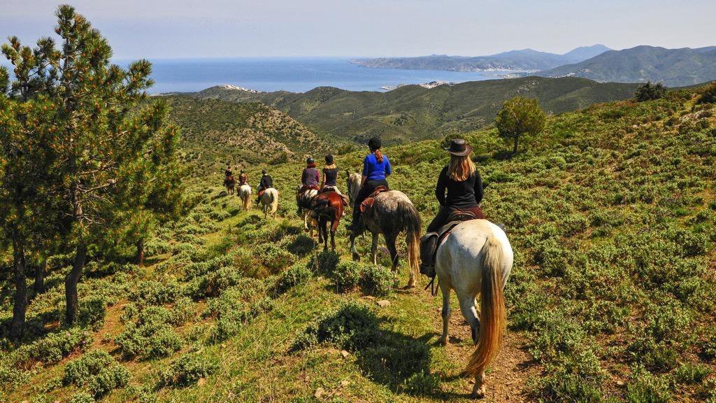 Paardrijden in Catalonië