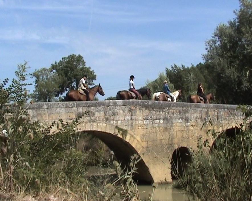 Te paard in Frankrijk