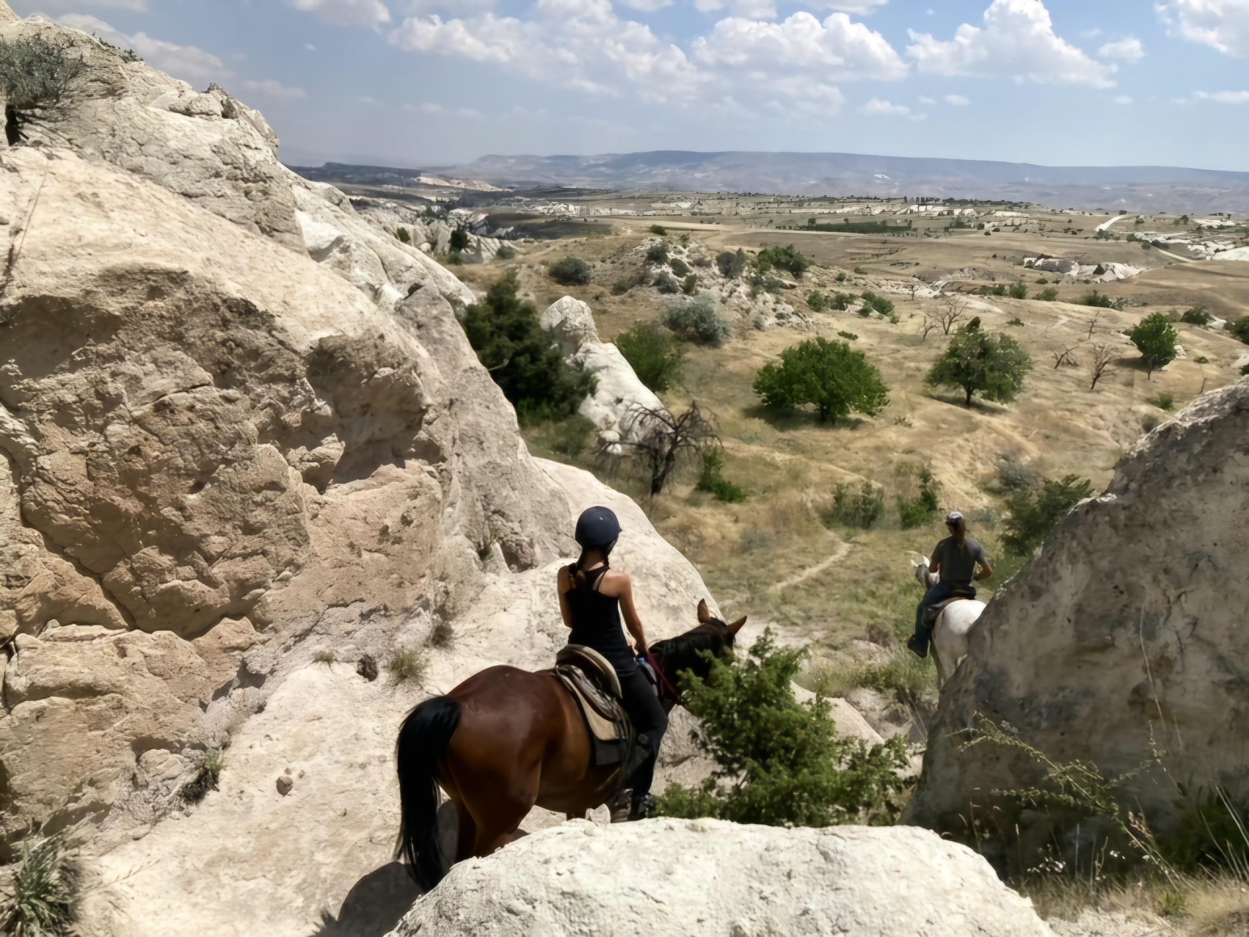 Mooie klasieke trektocht door Cappadocië