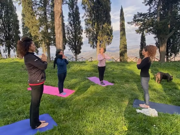 Natural Horsemanship en Yoga in Italië
